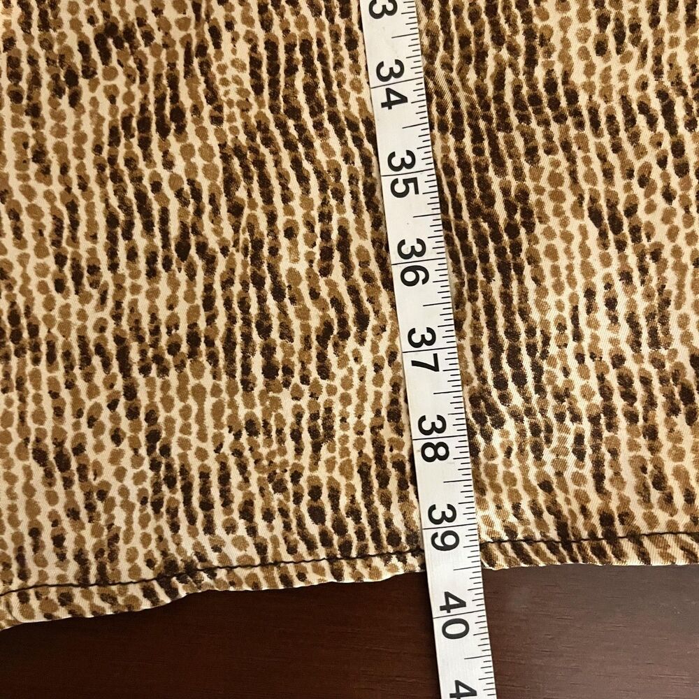 Victoria King Dress Womens 8 Brown Animal Print Bodycon Spaghetti‎ Strap Midi - Picture 8 of 8